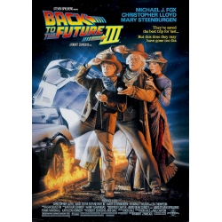 Back to the Future 3 - official cinema poster