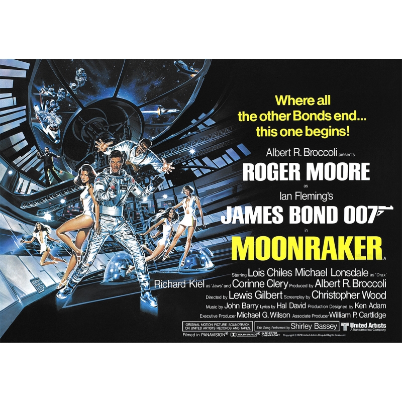 James Bond: Moonraker - Filmposter