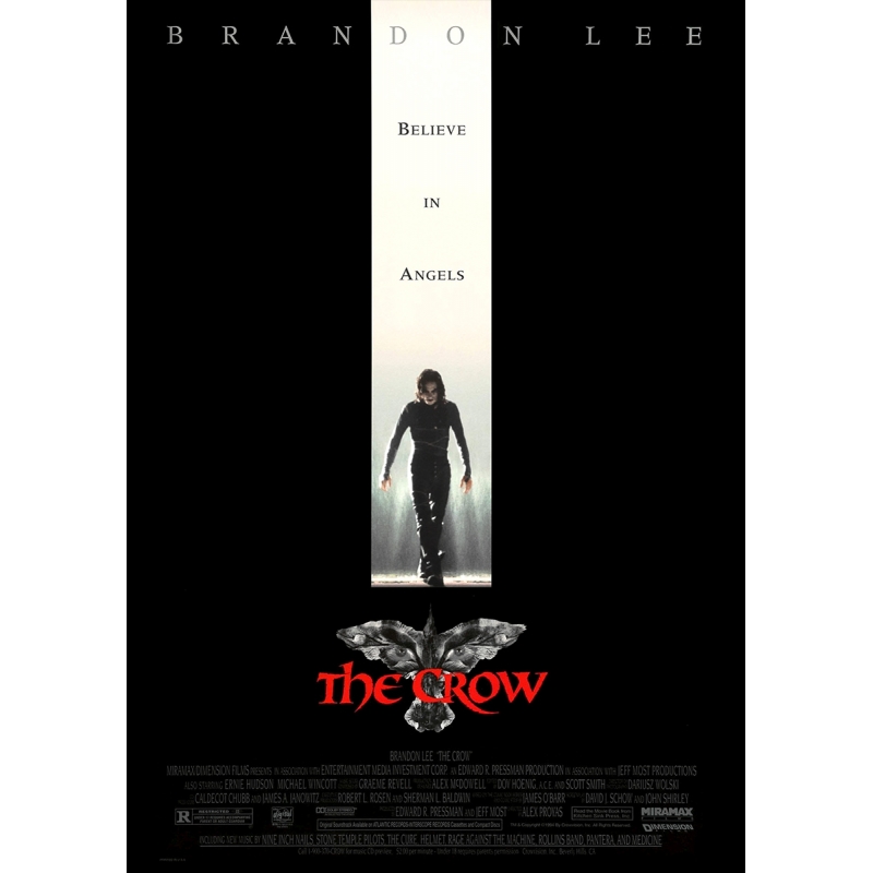 The Crow - Die Krähe (Brandon Lee) - Filmposter