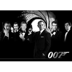 James Bond 007 movie poster