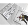 Joker carte à jouer, carte de visite dans le sac de preuve de Batman Begins