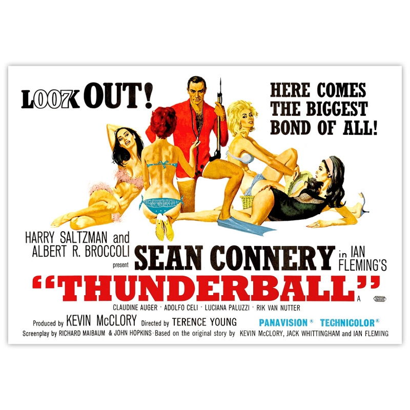 James Bond: Feuerball - Filmposter