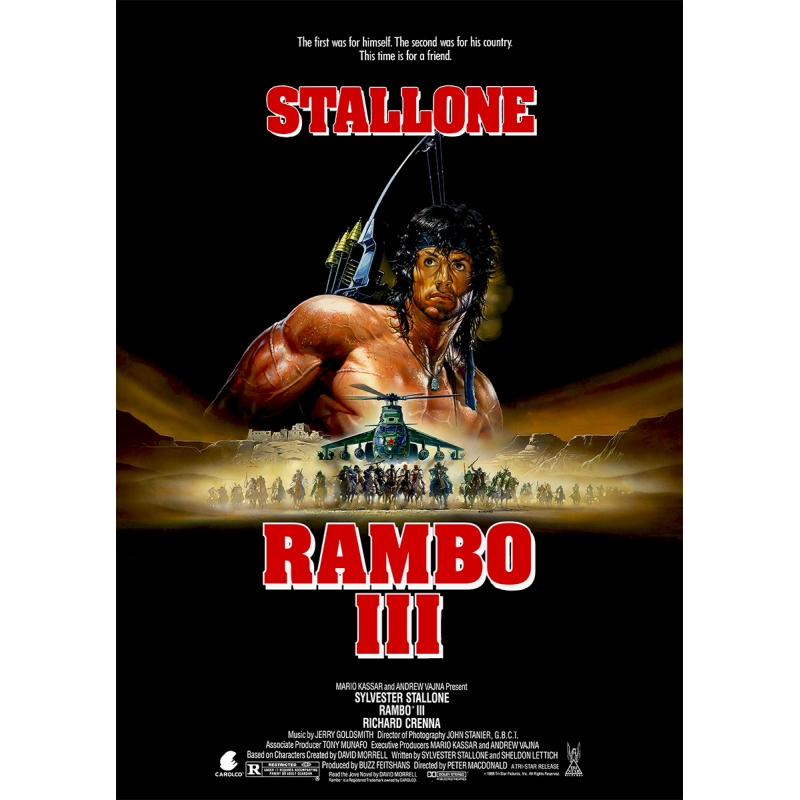 Rambo III - Cinema Poster