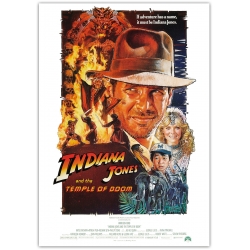 Indiana Jones and the Temple of Doom - Cinema Poster