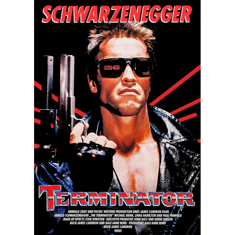 Schwarzenegger: Terminator (1984) Movie Poster