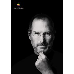Affiche Apple Think Different - Steve Jobs