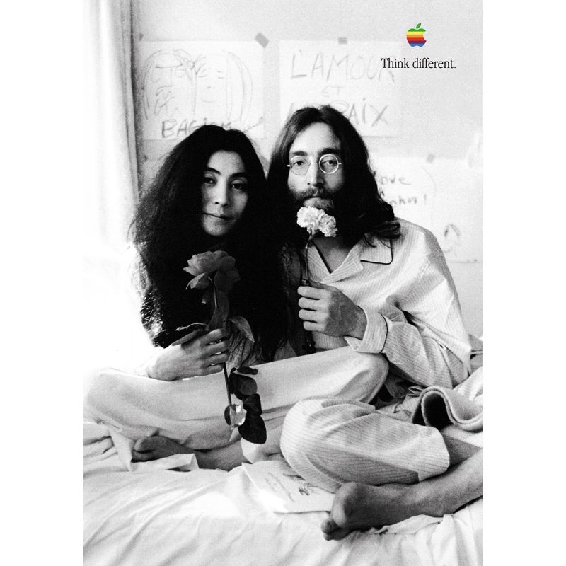 John Lennon Apple Poster John Lennon Apple Poster