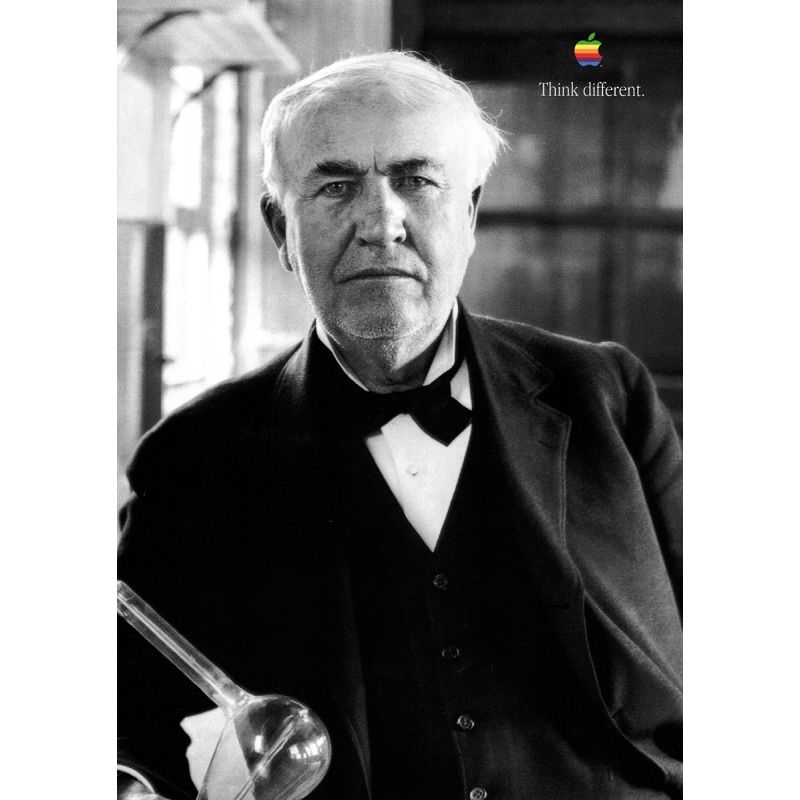 Apple Poster Thomas Edison Apple Poster Thomas Edison