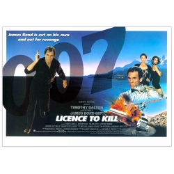 James Bond: License to Kill - Movie Poster