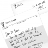 Back to the Future Letter from Marty to Doc 1955 - incl. envelope