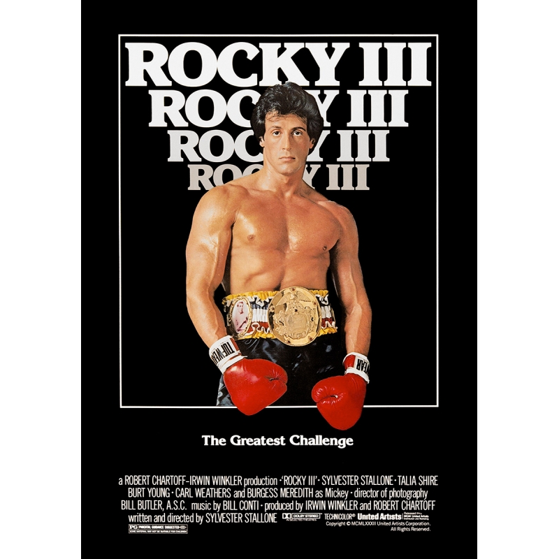 Rocky 3 - Affiche du film