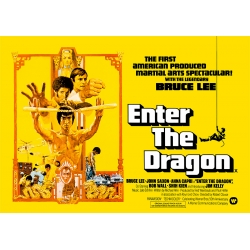 Bruce Lee: Enter the Dragon - Movie Poster