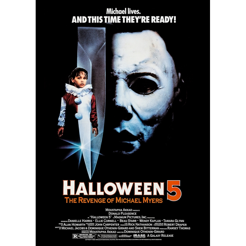 Halloween V: The Revenge of Michael Myerss (1989) - Movie Poster