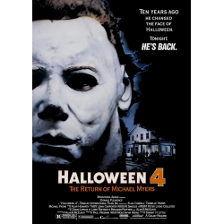 Halloween IV: The Return of Michael Myers (1988) - Movie Poster