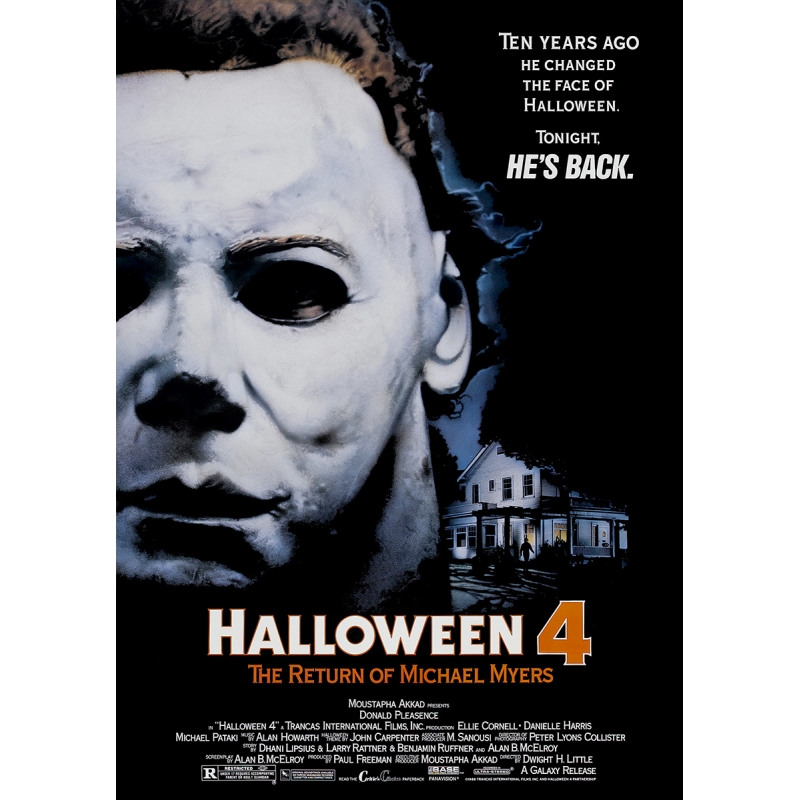 Halloween IV (1988) - Affiche du film Halloween IV (1988) - Affiche du film