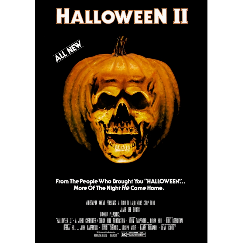 Halloween II (1981) - Affiche du film Halloween II (1981) - Affiche du film