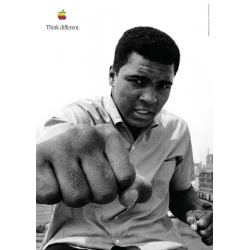 Apple Think Different Poster - Muhammad Ali