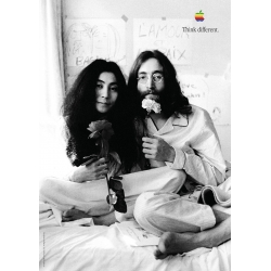Apple Think Different Poster - John Lennon