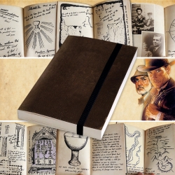Réplique du journal du Graal d'Indiana Jones - 212 pages