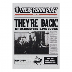 Page de titre du New York Post : They're Back !
