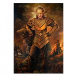 Painted portrait of Vigo