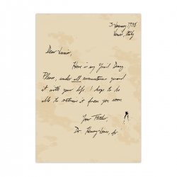 Brief von Henry Jones Sr. an Indy