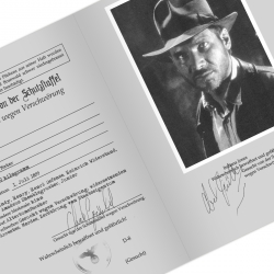 Indiana Jones Wanted Flyer