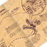 Back to the Future III Map with route description to the DeLorean hiding p
