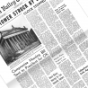 Zurück in die Zukunft Titelseite HILL VALLEY TELEGRAPH "Clock Tower st