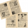 Hill Valley Telegraph newspaper with 8 cover pages