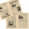 Journal Hill Valley Telegraph avec 8 pages de couverture