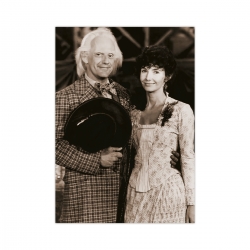 Foto Doc Brown mit Clara Clayton