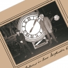 Zurück in die Zukunft - Doc und Marty vor der Rathausuhr - Bild mit Widmung