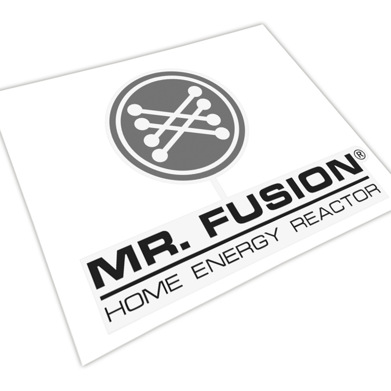 Mr. Fusion Sticker