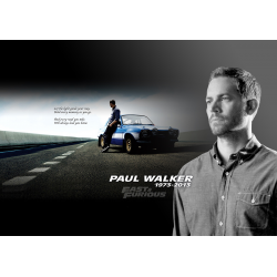 In memory of Paul Walker - Movie Poster