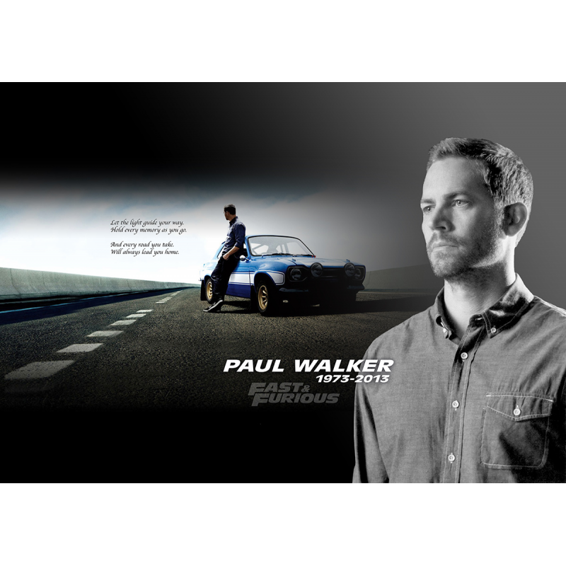 Im Gedenken an Paul Walker - Filmposter