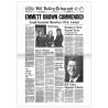 Zurück in die Zukunft II Titelseite HILL VALLEY TELEGRAPH "Emmett Brown C