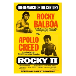 Rocky 2 Movie Poster