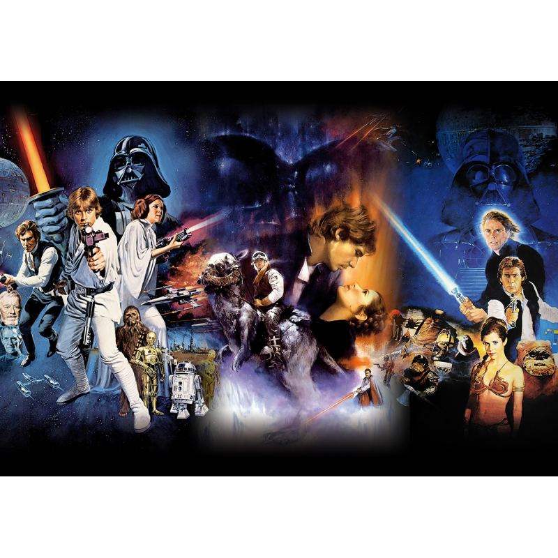 Star Wars Episode IV-VI Filmposter Star Wars Episode IV-VI Filmposter