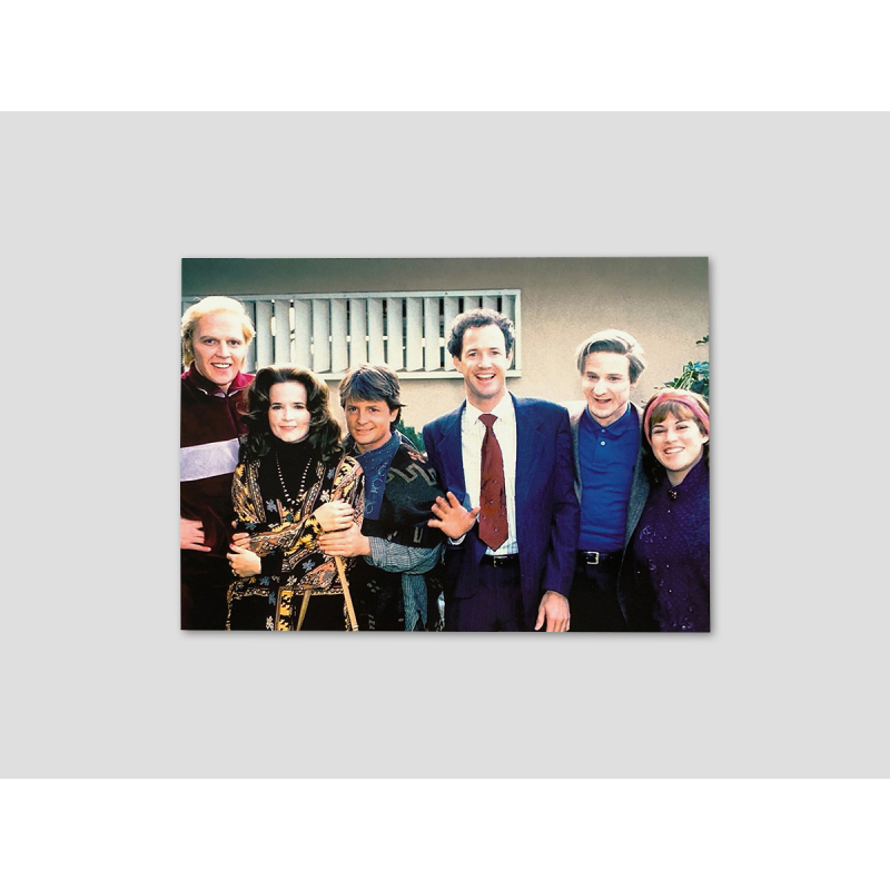 Foto McFly-Familie mit Biff Foto McFly-Familie mit Biff