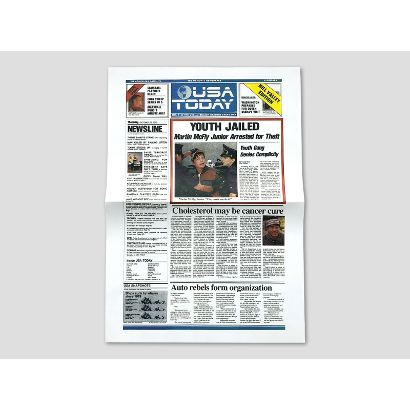 Title page USA TODAY "Youth Jailed"