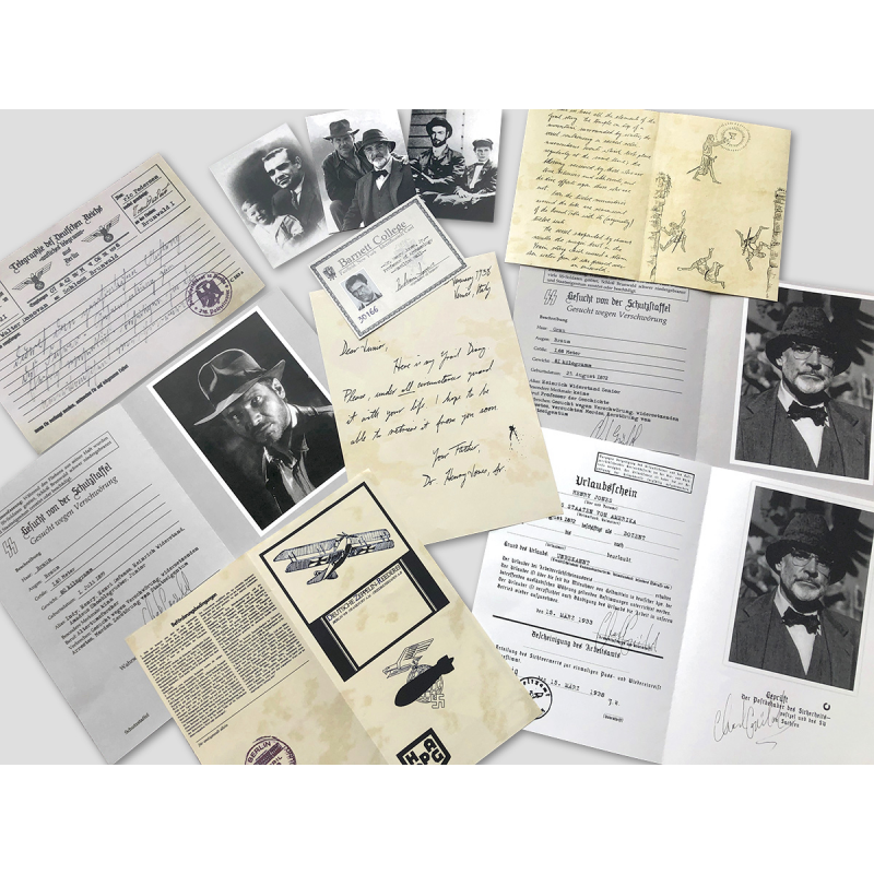 BUNDLE: Indiana Jones Prop-Collection - 11 pieces BUNDLE: Indiana Jones Prop-Collection - 11 pieces