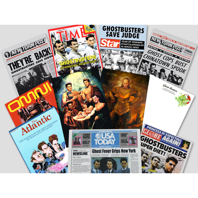 BUNDLE: Ghostbusters Magazine Cover Prop-Collection BUNDLE: Ghostbusters Magazine Cover Prop-Collection