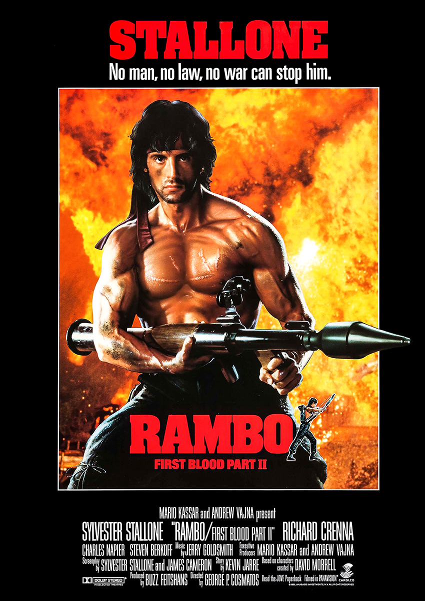 First Blood Part 2 Poster