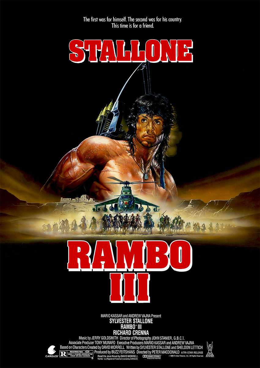 Rambo III Poster